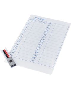 Magnetic Monthly Schedule Board