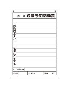 Danger Prediction Aactivity Sign 1แผ่น