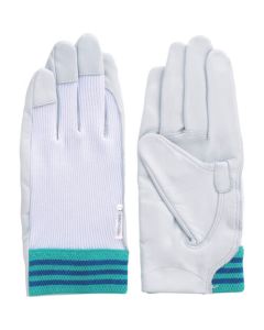 Cowhide Leather Gloves (cuff elastic band type)
