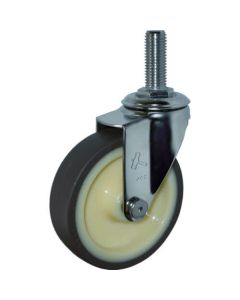 Threaded Type Caster 320EA Series  (nylon wheel urethane car/stainless steel metal fittings)