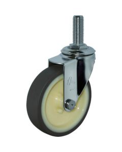 Threaded Type Caster 320EA Series  (nylon wheel urethane car/stainless steel metal fittings)