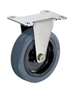 E series ล้อยาง สแตนเลสทั้งตัว (ล้อไนล่อน) 85 mm