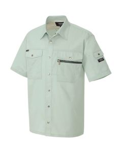 เสื้อเชิ้ตแขนสั้น (unisex) สีเขียวเอิร์ธกรีน SS