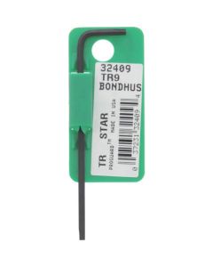Torx [R] ประแจแอลป้องกันการงัดแงะ TR9