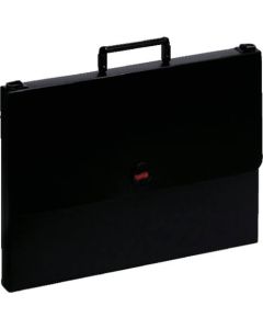 Designer's case (A2) folded in half, black