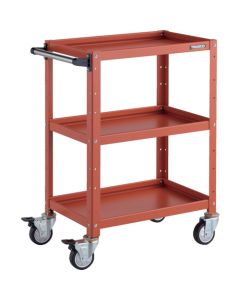 รถเข็นเครื่องมือ Birdie Wagon ขนาด 600 x 400 x สูง 880 มม. ล้อยูรีเทน สีส้ม