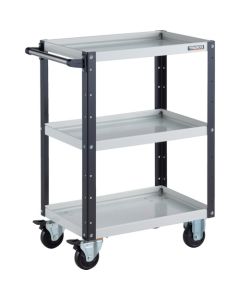 รถเข็นเครื่องมือ Eagle Wagon ขนาด 600 x 400 x สูง 880 มม. สีขาว/ดำ