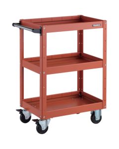 รถเข็นเครื่องมือ Eagle Wagon ขนาด 600 x 400 x สูง 880 มม. แบบ 3 ชั้น สีส้ม