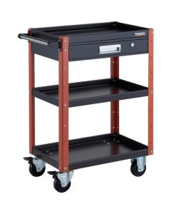 รถเข็นเครื่องมือ Eagle Wagon ขนาด 600 x 400 x สูง 880 มม. พร้อมลิ้นชัก สีดำ/ส้ม