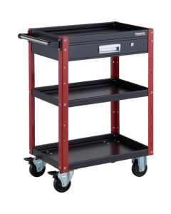 รถเข็นเครื่องมือ Eagle Wagon ขนาด 600 x 400 x สูง 880 มม. พร้อมลิ้นชัก สีดำ/แดง