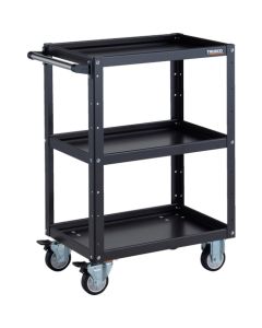 รถเข็นเครื่องมือ Eagle Wagon ขนาด 600 x 400 x สูง 880 มม. ล้อยูรีเทน สีดำ