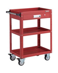 รถเข็นเครื่องมือ Eagle Wagon ขนาด 600 x 400 x สูง 880 มม. มีลิ้นชัก ล้อยูรีเทน สีแดง