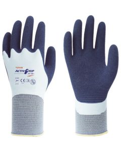 ถุงมือยางธรรมชาติ Active Grip XA-326 M