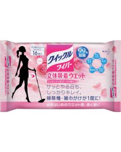 Quickle Wiper สามมิติดูดเปียกกุหลาบรวม 16 ชิ้น