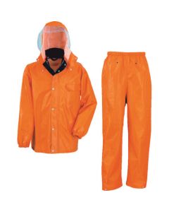 3293 ชุดกันฝน สีส้ม L