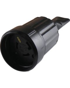 ตัวคอนเนคเตอร์กันน้ำแบบตะขอต่อสายดิน 2P30A250V