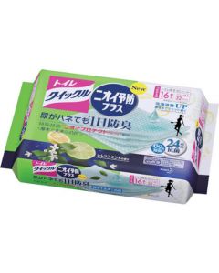 Toilet Quick Odor Prevention Plus Citrus Refill จัมโบ้ แพ็ค 16 ชิ้น