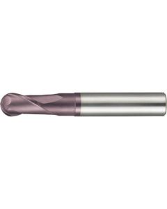 2Flute Ball noze Endmills for Hard materials Regular FIRE coating 3mm 1เส้น
