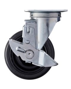 ค้อนหมุน Total Lock Swivel SP พร้อมล้อยาง B ขนาด 125 มม.