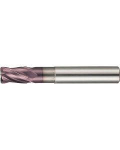 4Flute Endmills with coner radius for Hard materials Regular FIRE coating12mm 1เส้น