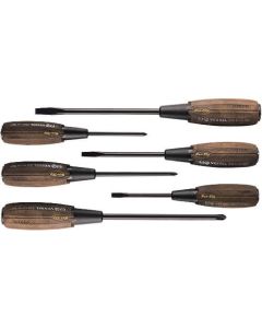 Wood-Compo tang-thru Screwdriver 6pc