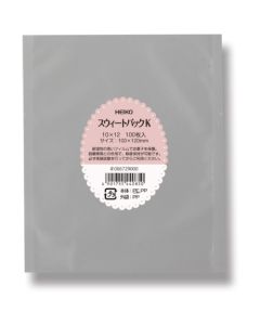 แพ็คขนมหวาน K ขนาด 10x12 นิ้ว จำนวน 100 แผ่น