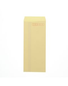 ซองจดหมายสี ขนาด 4 (ยาว) มีขอบสีครีม บรรจุ 100 ซองต่อแพ็ค