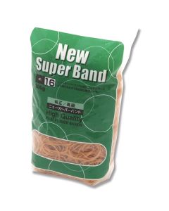 ยางรัดผมรุ่นใหม่ Super Band 500 กรัม เบอร์ 16 จำนวน 3400 ชิ้น