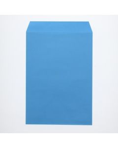 ซองจดหมายสี ขนาด 2 (สี่เหลี่ยมจัตุรัส) ไม่มีขอบ สีฟ้า แพ็คละ 100 ซอง