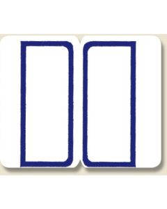 ฉลาก Tack Labels หมายเลข 053 ฉลากดัชนี สีน้ำเงิน จำนวน 180 ชิ้น