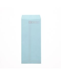 ซองจดหมายสี ขนาด 4 (ยาว) มีขอบ สีฟ้าพาสเทล บรรจุ 100 ซองต่อแพ็ค