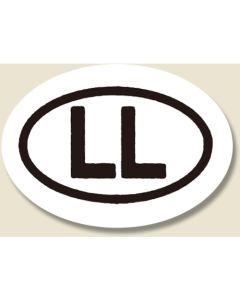 สติกเกอร์ติดป้ายขนาด หมายเลข 154, LL, 546 ชิ้น