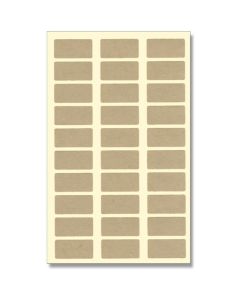 สติกเกอร์ติดกระดาษ (Tack Labels) ชนิดไม่ฟอกขาว เบอร์ 660 ขนาด 12 x 24 มม. จำนวน 300 แผ่น