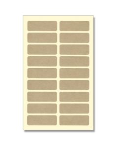 สติกเกอร์ติดกระดาษ (Tack Labels) ชนิดไม่ฟอกขาว เบอร์ 661 ขนาด 13 x 38 มม. บรรจุ 180 แผ่นต่อแพ็ค