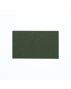 นามบัตรสีพื้น ขนาดเท่าบัตรธุรกิจ สีเขียวมะกอก แพ็คละ 30 ใบ