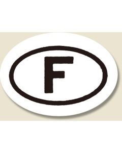 สติกเกอร์ติดป้ายขนาด รุ่น 158 F จำนวน 546 ชิ้น