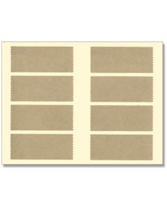 สติกเกอร์ติดกระดาษ (Tack Labels) ชนิดไม่ฟอกขาว เบอร์ 662 ขนาด 24 x 60 มม. บรรจุ 32 แผ่นต่อแพ็ค