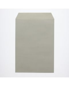 ซองจดหมายสี ขนาด 2 (สี่เหลี่ยมจัตุรัส) ไม่มีขอบ สีเทา แพ็คละ 100 ซอง