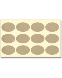 สติกเกอร์ติดกระดาษ (Tack Labels) ชนิดไม่ฟอกขาว เบอร์ 657 ขนาด 23 x 34 มม. จำนวน 120 แผ่น