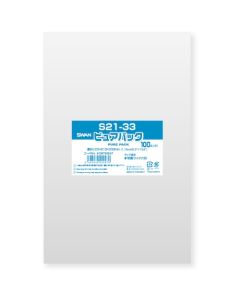ถุง OPP ยี่ห้อ Pure Pack ขนาด S (21-33 นิ้ว) บรรจุ 100 ถุงต่อแพ็ค