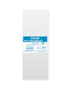 ถุง OPP, Pure Pack S, ขนาด 9-25, จำนวน 100 ชิ้น