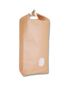 Rice bag Plain Band With window 5KG Mizarashimuji ถุงละ 100 แผ่น