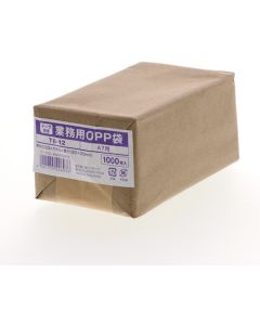 Commercial OPP bag With tape T 8-12 ถุงละ 1,000 แผ่น