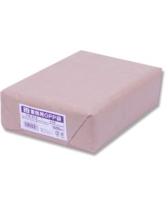 ถุง OPP เกรดเชิงพาณิชย์พร้อมเทปกาว ขนาด T 16-21.5 (สำหรับกระดาษขนาด A5) บรรจุ 1000 ถุงต่อแพ็ค