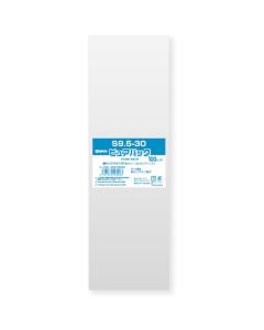 ถุง OPP ยี่ห้อ Pure Pack ขนาด S กว้าง 9.5-30 ซม. บรรจุ 100 ถุงต่อแพ็ค