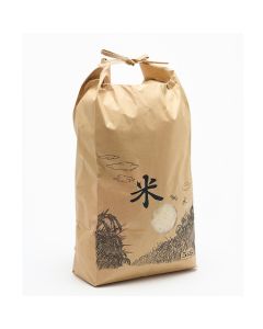 Rice bag Rice pattern Tape With window 5KG ถุงละ 100 แผ่น