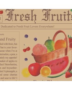 กระดาษห่อของขวัญ ยี่ห้อ Fresh Journal ขนาดครึ่งแผ่น จำนวน 50 แผ่น