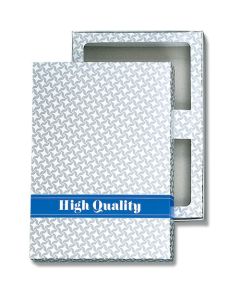 กล่องเก็บผ้า H-6 สำหรับผ้าเช็ดตัว 6 ผืน สีเงินชิโดริ จำนวน 50 ชิ้น