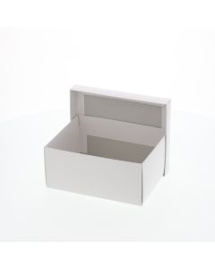 กล่องสีขาวเรียบๆ รุ่น Esprit Box B-3 บรรจุแพ็คละ 10 กล่อง