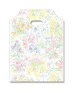 ถุงพลาสติก Lazy Plastic Bags DX Handy Bags สีชมพู มีลาย ขนาด SS จำนวน 100 ใบ
